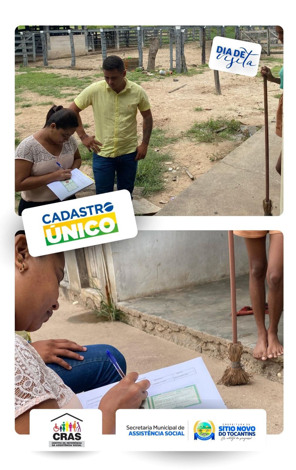Cadastro Único: Visita na Zona Rural
