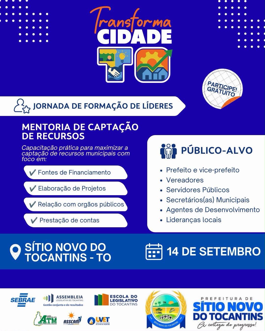 Mentoria de Captação de Recursos | Transforma Cidade TO