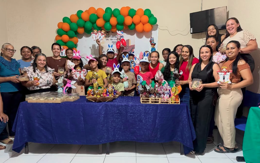CAPS - Entrega de Ovos da Páscoa
