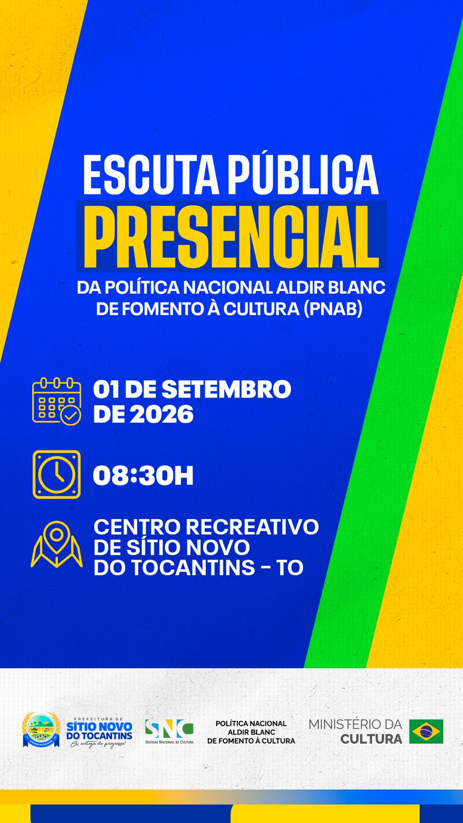 CONVITE: Escuta pública presencial