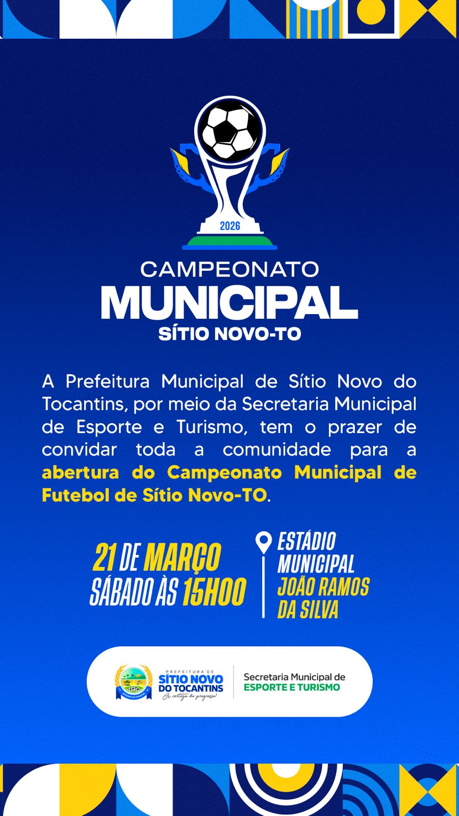 ⚽ Campeonato Municipal de Futebol