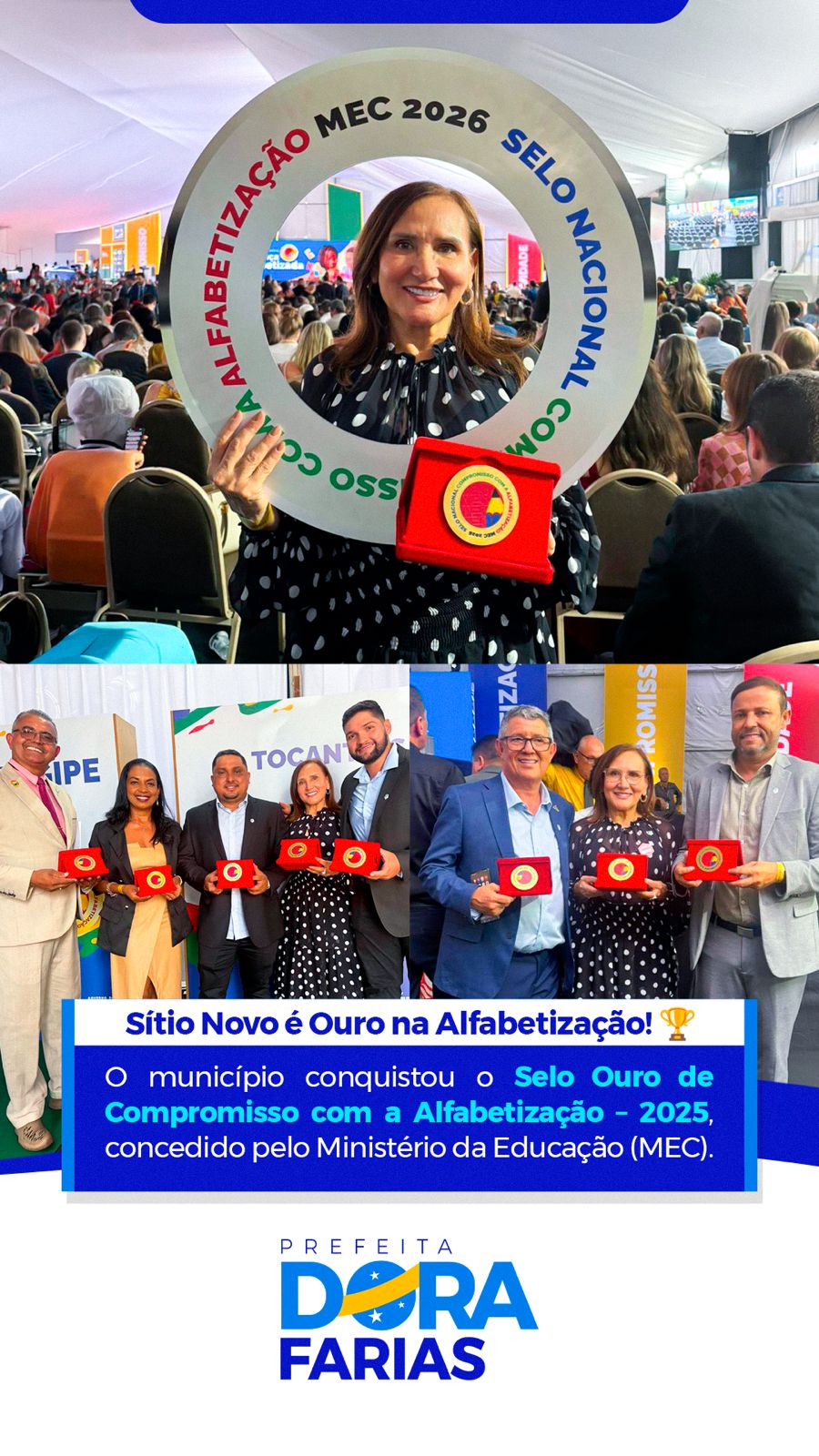 🏆 Selo Ouro na Alfabetização