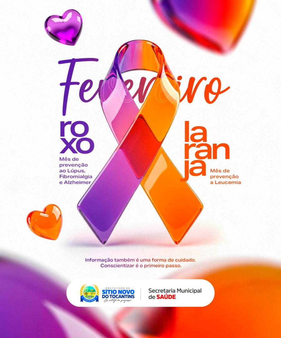 Fevereiro Roxo e Laranja