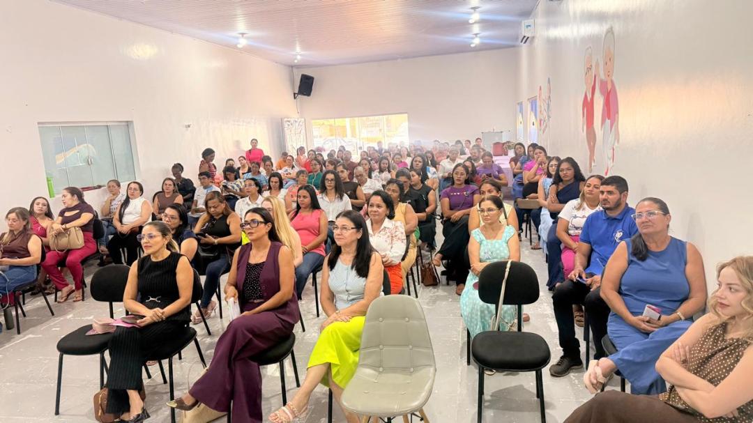 AGOSTO LILÁS: Palestra de conscientização sobre violência contra mulheres e meninas.