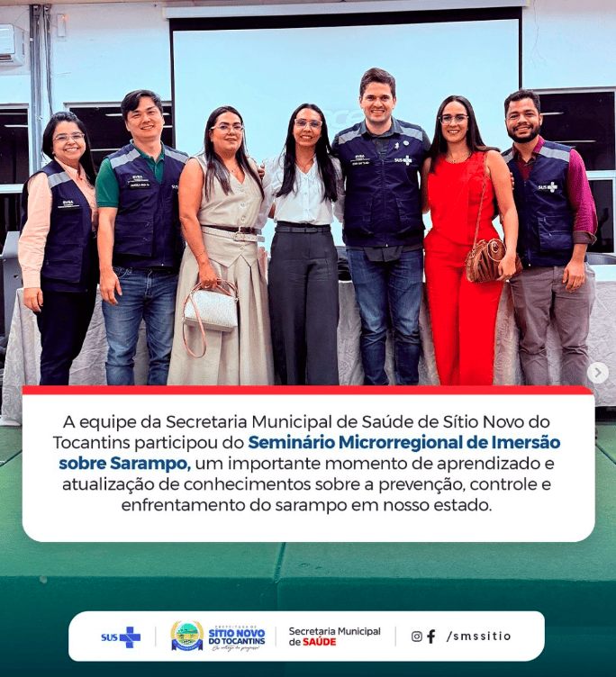 Seminário Microrregional de Imersão sobre Sarampo