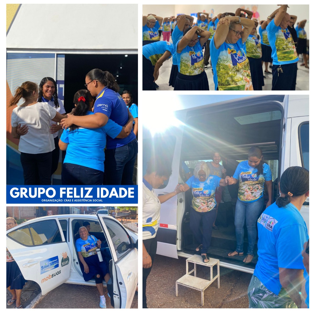 CRAS e Assistência Social promove integração e bem-estar com o Grupo Feliz Idade.