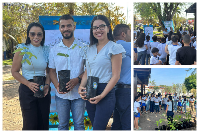 Ação Dia da Árvore - Escola Municipal Duque de Caxias