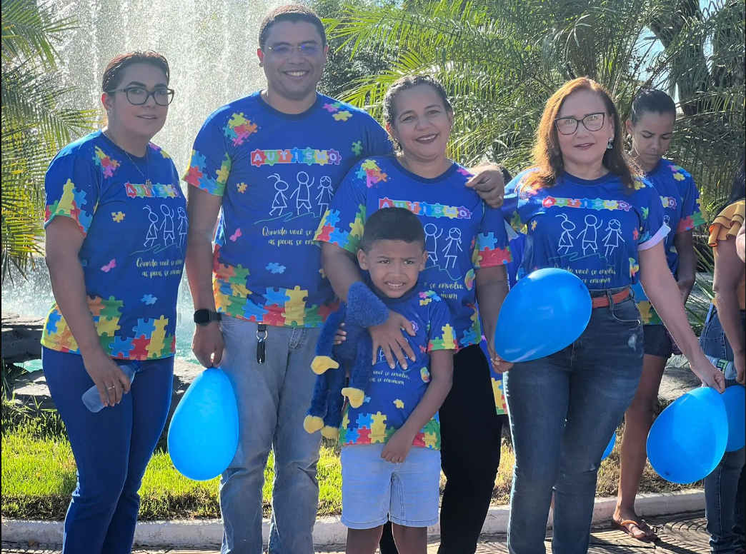 Prefeitura de Sítio Novo do Tocantins realiza 1ª Caminhada em prol da Conscientização do TEA
