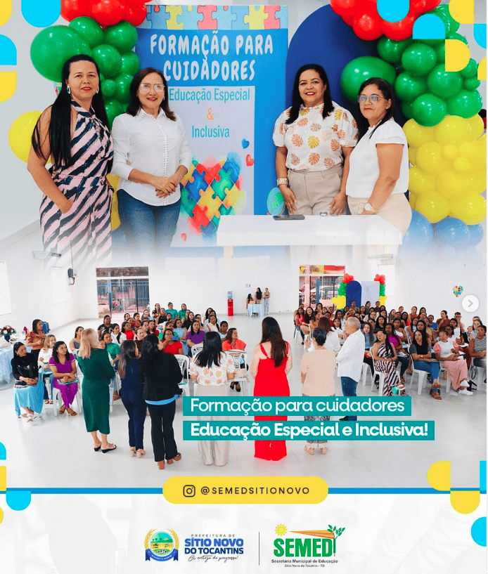 Capacitação para cuidadores da educação especial e inclusiva!