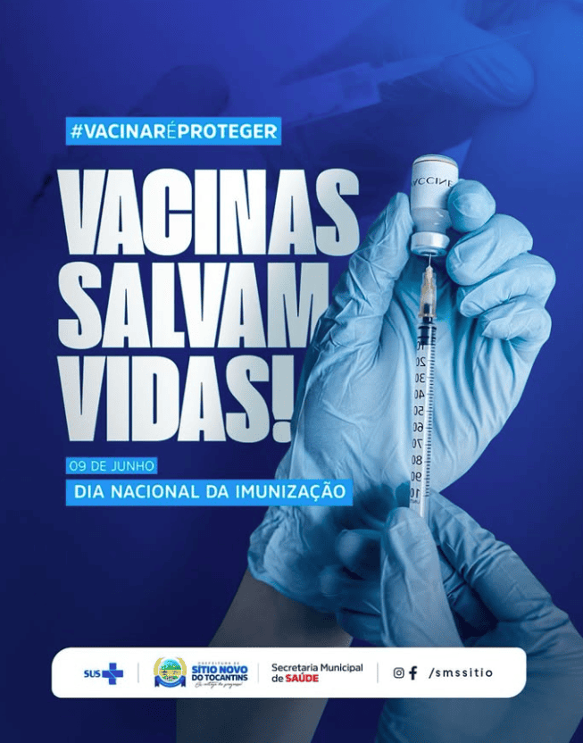 09/06 - DIA NACIONAL DA IMUNIZAÇÃO